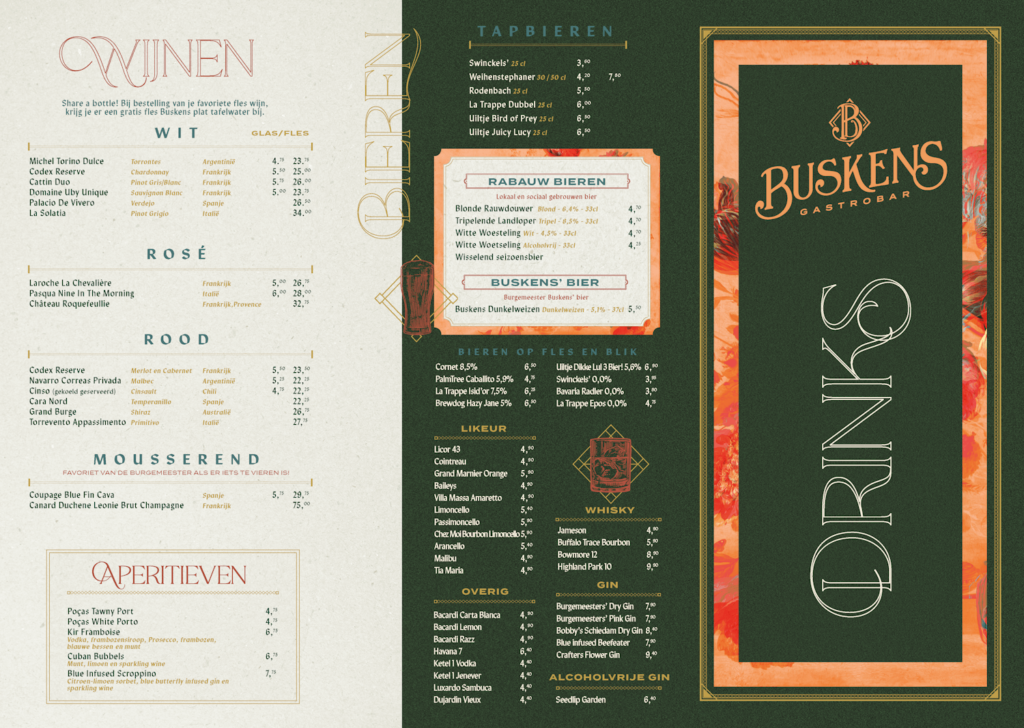 Buskens drankkaart 2024